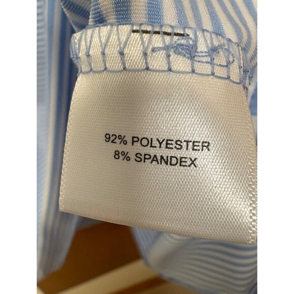 Peter Millar Comfort Striped Polo Shirt XXL JDG Logo New Golf Beach Club Work - Picture 5 of 10